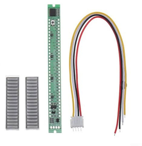 Zuverlässige Leistung 32 LED Balken Füllstandsanzeige VU Meter für Audio Display Analyzer