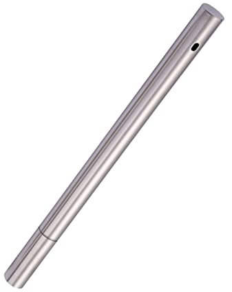 INOOMP Stainless Steel Barbecue Skewer Holder Portable Skewer Storage Container for Grilling BBQ Skewers Organizer 1pc Skewer Fork Holder 28 * 50mm