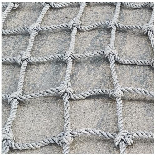 Seilnetz klettern Anti-Wear Nylon klettern Kinder Erwachsene Kletternetz für Kinder Erwachsene Rock Spielplatz Baumnetz Outdoor-Netze für Mesh Indoor Woven Rope Outdoor Net Decking Rope Net(10mm-12cm,
