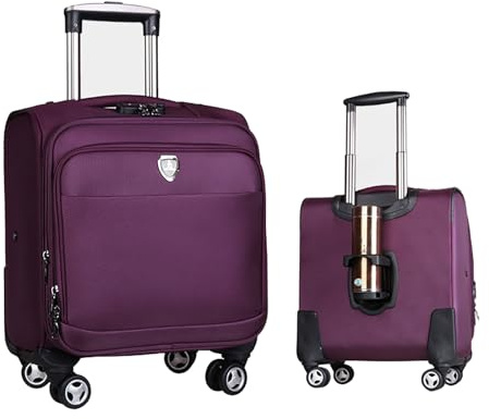 GOTYKE Laptop Trolley Business Rolling Laptop Case Laptoptasche mit Rollen Bis zu Laptop wasserdichte Aktentasche für Reisen/Schule/Männer/Frauen(8,39 * 19 * 38CM)