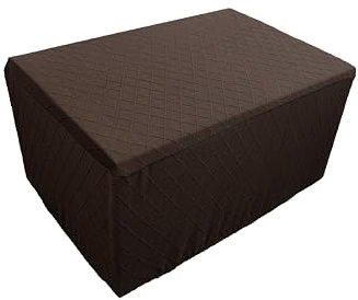 ZeugLung Rechteckige Ottomane Hockerbezug, Schonbezug für Hocker Bezug Husse, Sitzbezug Fußhocker Abdeckung Dehnen 60x40