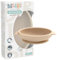 BIBaDO - Silicone Baby Bowl (Fawn) - Stay Put Suction Bowl - Oval Shape - First Meals & Snacks - Durable, Dishwasher & Microwave Safe, BPA Free - Medical Grade - Baby Essentials - 6 Months to 3 Years