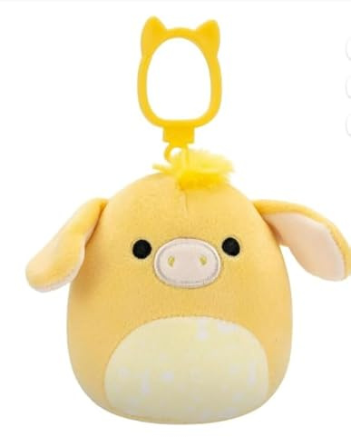Squishmallows Gavyn The Donkey, 8,9 cm Clip Plüschtier