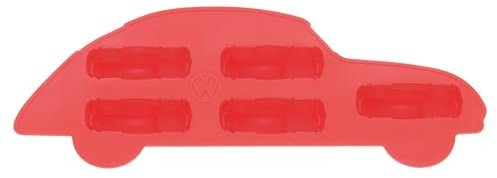 BRISA VW Collection - VW Käfer Eiswürfelform, Backform, Eiswürfelbereiter aus Silikon