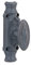 Boitier de Crémone pour Fenêtre, Fonte, en Applique, Tringle Apparente, Sécurisation, Installation Facile, Accessoires Inclus, Compatible Tous Types Fenêtres, Montants Bois, THIRARD
