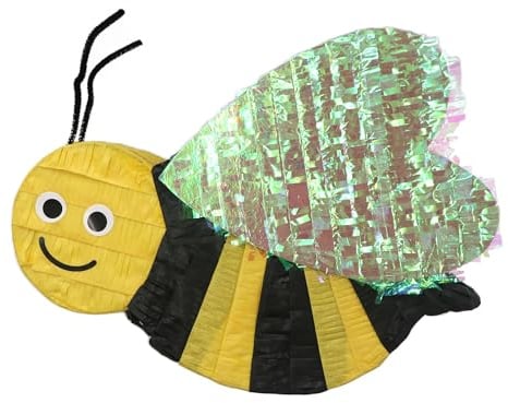 Pinata Glitzer Biene | 42x39x7,5cm