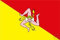Fahne / Flagge Italien - Sizilien NEU 90 x 150 cm