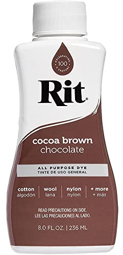 Rit Dye Rit Allzweck-Flüssigfarbe, 236 ml, Braun