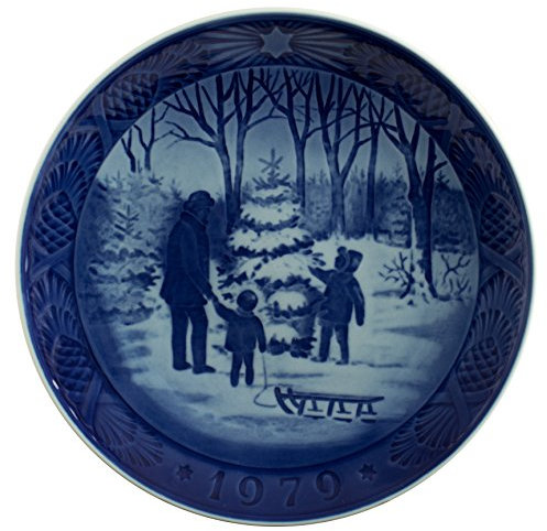ROYAL COPENHAGEN PIATTO DI NATALE 1979 ORIGINALE PORCELLANA PRIMA SCELTA