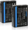2 x Blumax Battery Replaces Canon LP-E10 | 1020 mAh | Compatible with Canon EOS 2000D 4000D 1100D 1200D 1300D EOS Rebel T3-T5-T6 7.4 V 7.5 Wh