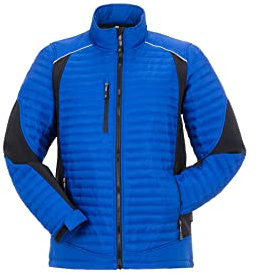 Planam 3672052 Outdoor Air Jacke, Blau/Schwarz, Größe L