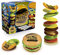 Goliath - Burger Party - Jeu d'Ambiance Intéractif pour Enfants dès 6 ans -Jeu de Mémoire et Rapidité - Bataille des Chefs - Cartes à emporter - A jouer en Familler ou entre Amis