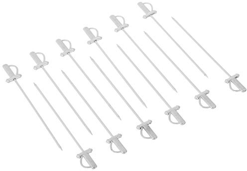 Barfly Cocktail Picks Stainless Steel Sword Top (1 Count)