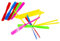 Oblique Unique® 12 Flug Propeller Flugspiel Bunt Farbmix Kinder Spielzeug für Kinder Geburtstag Geschenk UVM.
