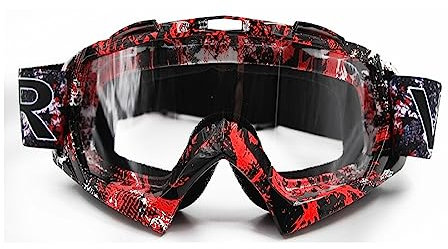 Vemar mascherina Occhiali Motocross enduro Sci Snowboard Antivento Antipolvere Antigraffio