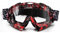 Vemar Motorradbrillen Motocross Brille Maske Enduro UV-Schutz, Skibrille Snowboard Brille Anti-Kratz Winddicht (Transparente Linsen, Mod.1)
