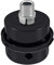 Silenziatore del compressore d'aria, sostituzione del filtro del compressore d'aria, silenziatore del compressore con filettatura da 1/2, 3/8, 1/4(20 mm, 16 mm, 12 mm) opzionale (1/4)