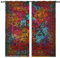 GDONLINE Baum des Lebens Mandala Baumwolle Türvorhang Raumdekor Wandvorhänge Bohemian Sheer Vorhänge Baumwolle Tapisserie Hippie Fenster Verdunkelung Wandbehang Schlafzimmer Fenster Behandlung