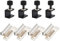 3D Drucker Bett Clips 5Aplusreprap: 7 mm Ender 3 Glasbett Clips, Beheizte Bett Clip für Ender-3 Pro/3-V2/3 Neo/Ender-5/Plus, CR10/CR10S, CR-20 PRO(8 Stück)