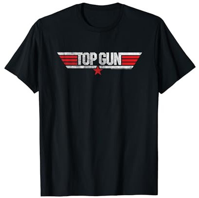 Top Gun Goose und Logo T-Shirt