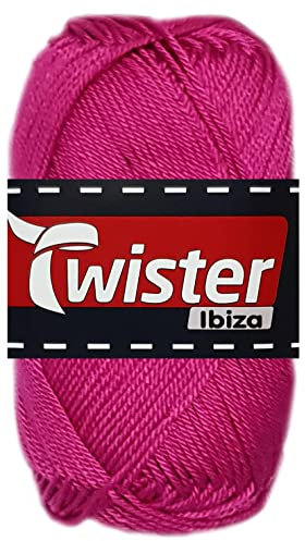 50 Gramm Twister Ibiza aus 100% Baumwolle 38 Cyclam