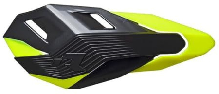 Set Handprotektoren HP3 mit Montagesatz Schwarz Gelb Neon