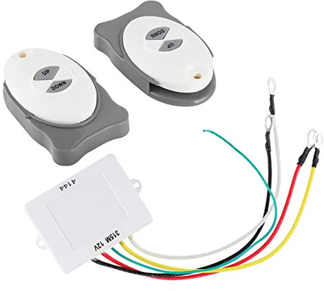 Anker Fernbedienung Ankerwinde Drahtloser Schalter Trim Controller Marine Boot Segel Zubehör 2 Sender Bootsausrüstung Dieser Controller Ist aus H