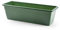 CABLEPELADO Jardinera plástico, Jardinera para balcón, Macetero Rectangular, Maceta Rectangular, Apto balcón, jardín, Patio, Interior o Exterior (Verde, 50 cm)