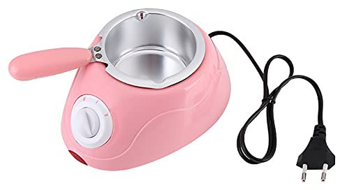 Olla Para Derretir Chocolate Eléctrica, derretidora de chocolate eléctrica, olla para derretir dulces para tienda en casa (Rosa)