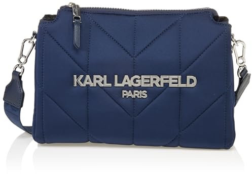 KARL LAGERFELD Damen Voyage Crossbody Cross-Body, Marineblau