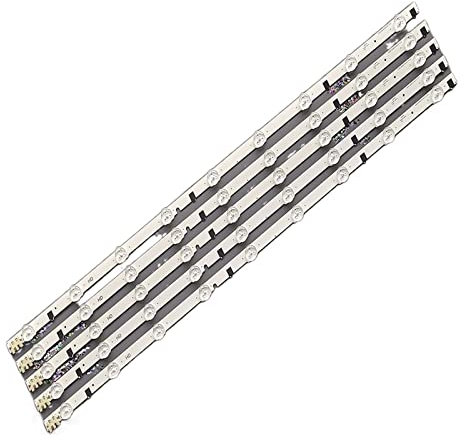 TUCANSBP Bande LED TV Compatible for Samsung UE32F4000AW UE32F5000AK UE32F5030AW UE32F5300AW UE32F5300AK Kit de Bande de rétroéclairage LED TV 9 lentilles de Lampe 5 Bandes(Size:Copper Substrate)