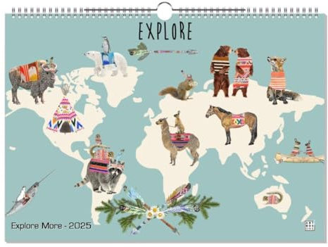artboxONE Kalender 2026 Explore More Wandkalender A2 2026 Reise