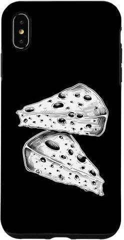 Hülle für iPhone XS Max Käsescheibe Handgezeichnete Skizze