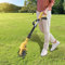 TONFEION Motorhacke, Gartenfräse Akku 20V, Gartenhacke, Bodenhacke, Elektro-Bodenhacke mit 10cm Arbeitsbreite,17 cm Arbeitstiefe, Verstellbarer Zusatzgriff, für Pflügen Wenden des Bodens Usw