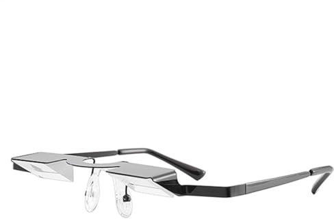 Lazy Horizontal Reading Glasses, High Definition Prism Glasses, Lying Down Reading Glasses, TV Watching Glasses for Bed, Comfortable Bed Glasses, Ergonomic Prism Glasses, Horizontal Bed Viewer Glasses