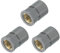 QUARKZMAN 3 Pcs Raccords De Tuyau En PVC, 25mm 1/2 PT Filetage Femelle En Laiton Raccord De Tuyau Adaptateur De Tuyau Pour Plomberie D'égout D'irrigation Domestique, Gris