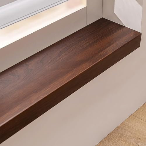 Fensterbank Abdeckung Innen, Acryl-Kunststoff Fensterbrett Innen, Innenfensterbank FensterbäNke für Fenstersims Renovierung/Deko, Kratzfest Wasserdicht, Nach Maß(A,70x10cm(27.6x3.9in))