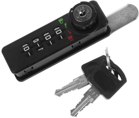 Uonlytech Serrure à Code Mécanique Pour Cabinet Verrouillage Sécurisé Pour Coffres Et Boîtes Électriques Protection Robuste Sans Clé Pour Bureaux Et Domiciles