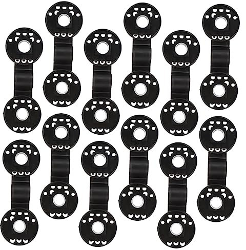 Abaodam 20 Pièces Clips de Fixation pour Toile Ombre pour Fixer Filet de Protection Pratique Durable pour Extérieurs