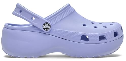 Crocs Women's Classic Platform Clog 39-40 EU Blue Haze