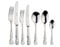 Arthur Price Every Day 44-Piece Kings 6-Person Box Set, Stainless Steel, Silver, 51 x 31.5 x 6.5 cm