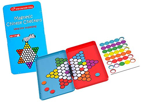 The Purple Cow Magnet-Reise-Spiel - fürs Auto, Flugzeug, leises Spiel (englische Version)