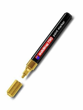 e-790 paint marker Kunststoff gold