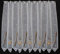 Scheibengardinen 90 - 130 cm hoch 12 cm Window Curtains Curtains Cappuccino 90 cm Long Various Colours - Polyester, White with beige / brown