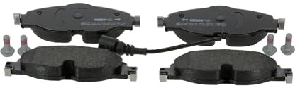 FERODO FDB4433 Bremsbelagsatz Bremsbeläge Vorne mit Verschleißwarnkontakt mit Zubehör Kompatibel mit VW Golf 7 Schrägheck 5G1, BQ1, BE1, BE2
