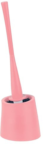 Spirella WC Bürste Klobürste Toilettenbürste hochwertig „Move“ mit hygienischem Behälter ØxH: 12,5 x 40cm - Rosa