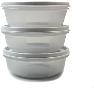 TUPPERWARE Kühlschrank Hit-Parade 300 ml (3) weiß Dose Panorama P 26951