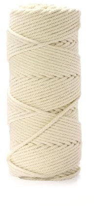 HENDI Corde à Roulade, Ficelle de Cuisine, Fil Alimentaire, Corde à Saucisse, Ficelle de boucherie, Ficelle à rôtir, 70m, 100g, Coton écru