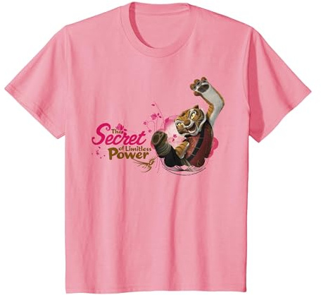 Kung Fu Panda Tigress The Secret of Limitless Power T-Shirt