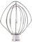 Fouet fabriqué aux États-Unis avec 6 fils en acier inoxydable pour blender KitchenAid avec tête de moteur basculante, Artisan, Classic, Ultra